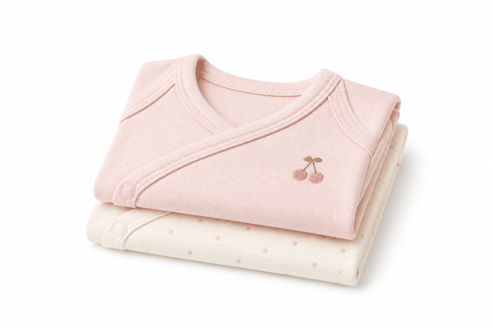2pk Bodysuit — SS26 Ma Cherie Newborn Girls