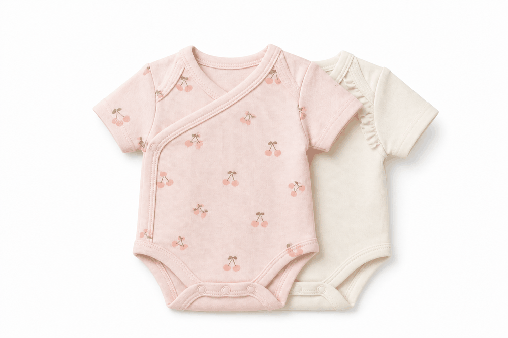 2pk Integral Bodysuit Dress — SS26 Ma Cherie Newborn Girls