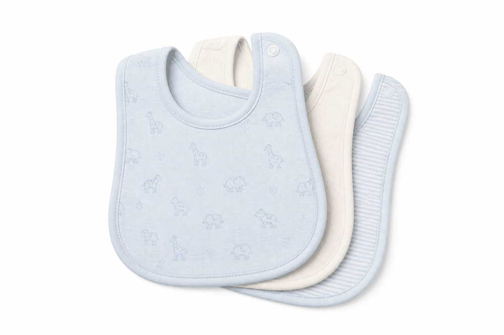 Bib 3pk — SS27 My First Boys Classic