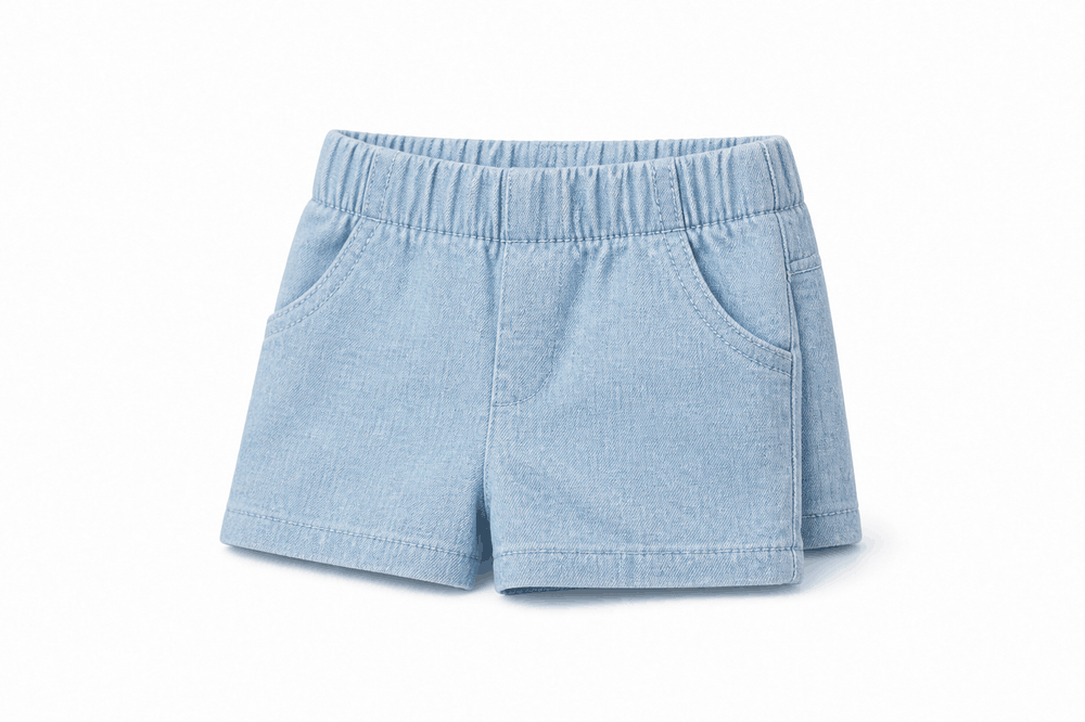 Chambray Shorts — SS27 My First Boys Classic