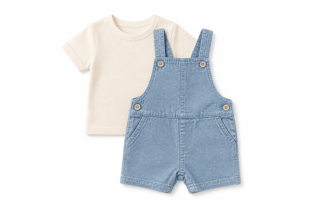 Tee + Dungaree Set — SS27 My First Boys Classic
