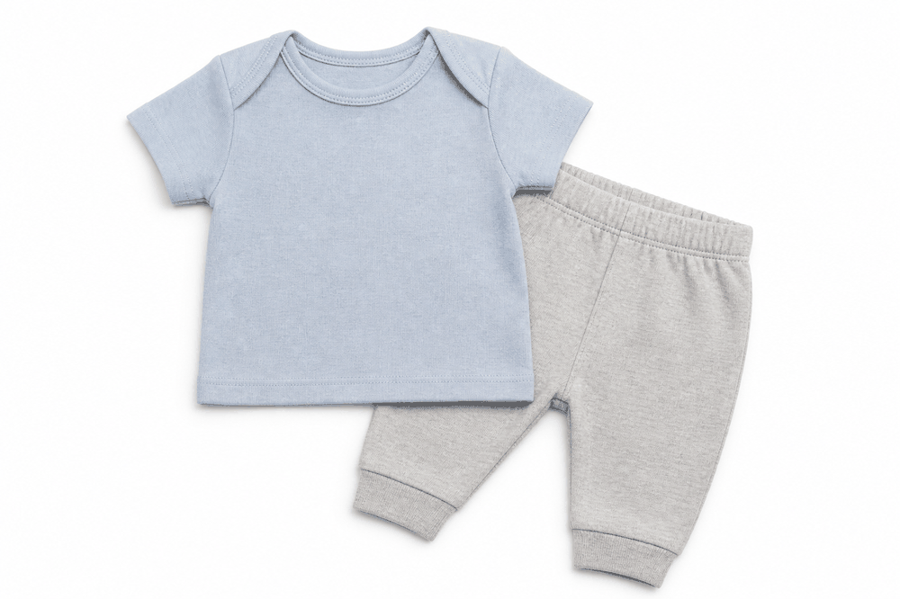 Tee + Loop Back Bottom Set — SS27 My First Boys Classic