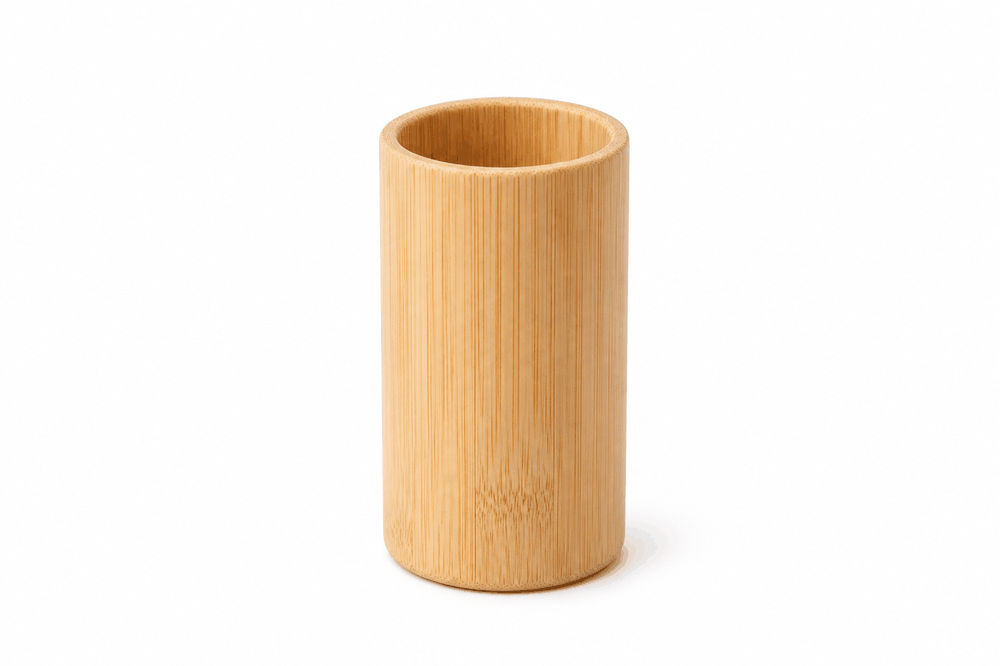 Bamboo Brush Holder