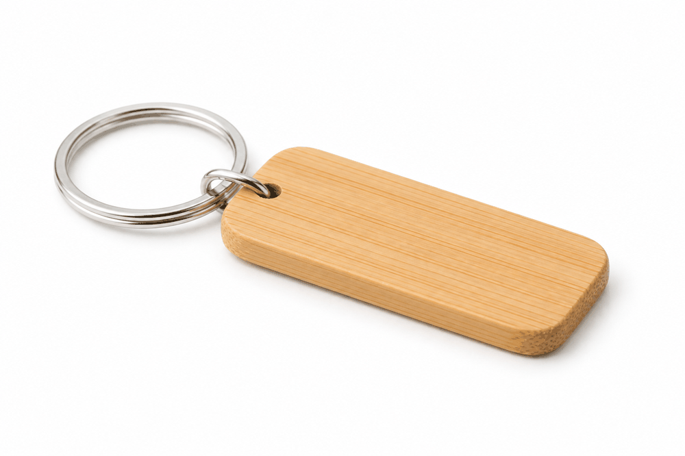 Bamboo Keychain