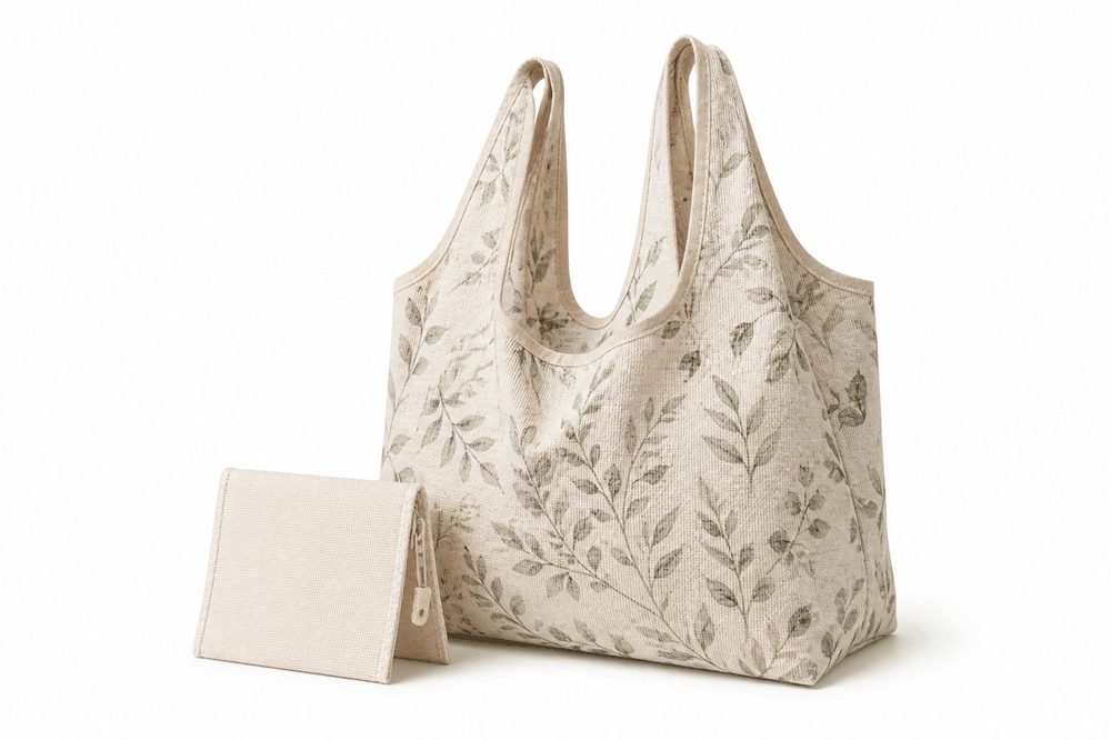 Foldable Bag with Zip