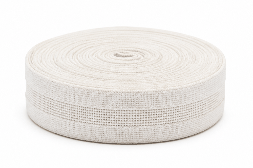 Elastics — Recycled polyester& Natural Rubber , GRS Certified