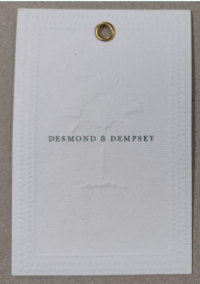 Hangtags — GRS recycled cotton paper hangtag (Style 3)