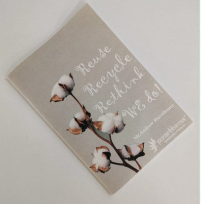 Stationery (Notebook) — 100% Cotton Recycled Paper,GRS Certified