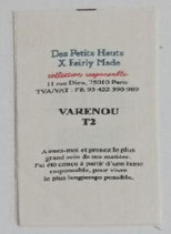 Labels — Labels made from Cotton and Polyester blend yarn, Oekotex certified