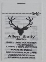 Labels — Labels made from 100% Recycled Polyester Yarn, No Fray Edge…