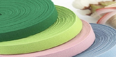 Elastics — Recycled polyester& Natural Rubber , GRS Certified (Style 2)